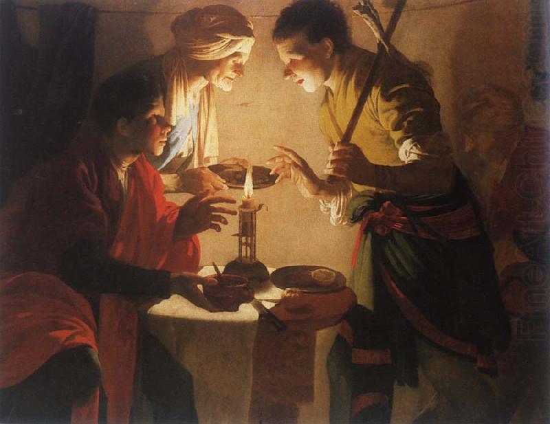 Esau sold its first birthright, Hendrick Terbrugghen